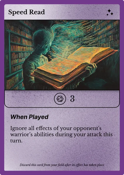 Speed Read